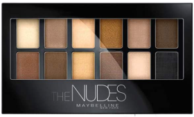 Paletka očných tieňov Maybelline The Nudes