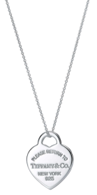 Tiffany Necklace Pendant Heart