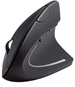 Verticale draadloze muis