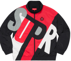 Veste à grosses lettres