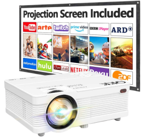 Projecteur Full HD avec écran