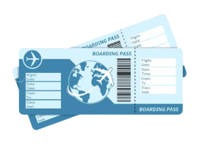 Vale de billetes de avión de 2000 £