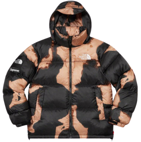 Veste en jean décoloré Supreme The North Face