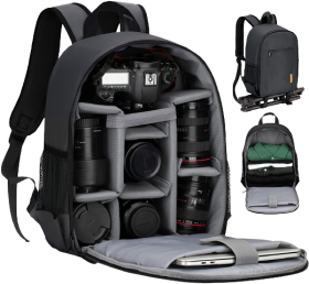 Kameratasche mit Laptopfach