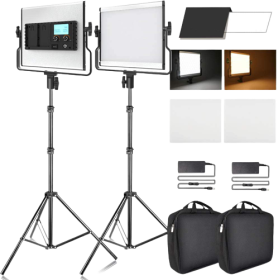 Zweifarbiges Fotografie-Beleuchtungsset