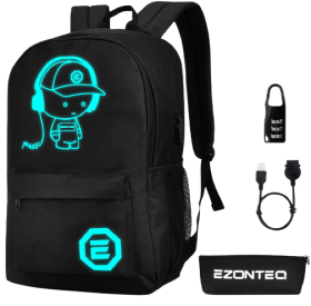 Sac à dos d'école lumineux