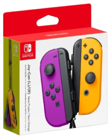 Комплект Joy-Con лилаво-жълто