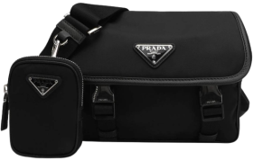 Prada Buckled Satchel Shoulder Bag