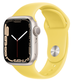 Apple Watch Serie 7 žluté