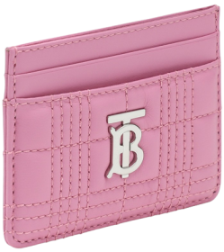 Tarjetero Lola de piel de cordero acolchada