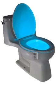 Toilet Bowl Night Light