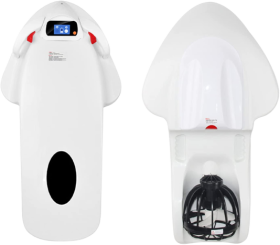 Electric Surfboard Underwater