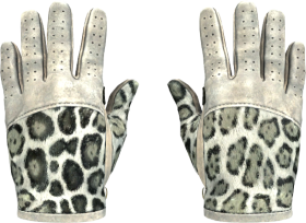 Driver Gloves Snow Leopard