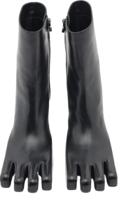 Avavav Bottines Doigt Noir