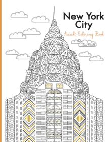 New York City Adult Coloring Book