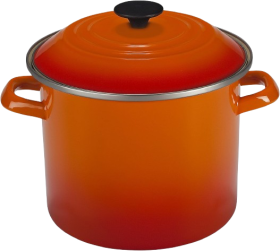 Enamel On Steel Stockpot