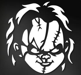 Chucky Doll Sticker