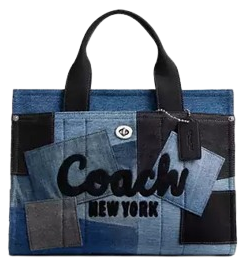 Cargo Tote Bag With Patchwork
