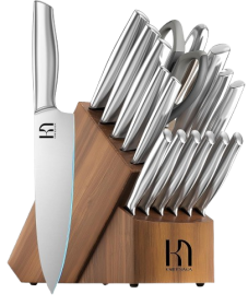 Kitchen Knife Set 17 Pcs