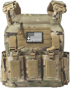 Crusader 2.0 Tactical Molle Quick Release Buckles Vest