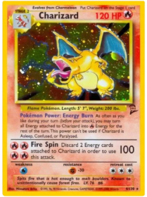 Pokemon - Charizard (4) - Base Set 2 - Holo
