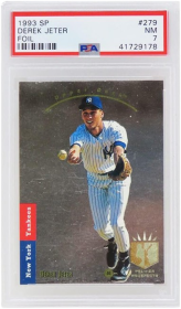 Derek Jeter (New York Yankees) 1993 SP Foil Baseball RC Rookie Card #279