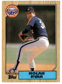 1987 Topps #757 Nolan Ryan