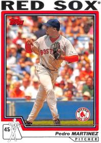 2004 Topps #405 Pedro Martinez NM-MT Red Sox