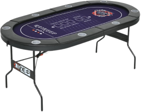 8 Seater Round Poker Table