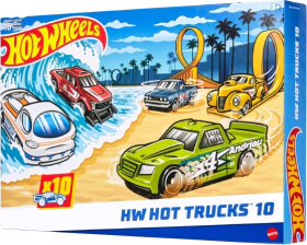 Hot Wheels Toy Trucks 10-Pack