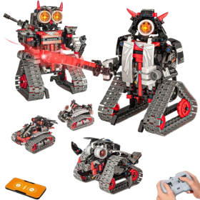 5 in 1 STEM RC Samurai/Ninja Robot Building Kit