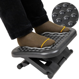 Ergonomic Adjustable Footrest