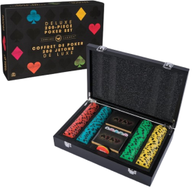 200Pcs Poker Chips Set