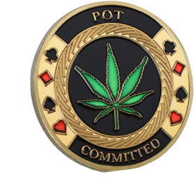 Pot Commited Poker Card Guard