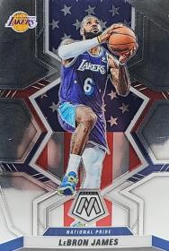 2021-22 Panini Mosaic National Pride LeBron James #246