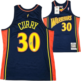 Stephen Curry Golden State Warriors Rookie Signed Jersey
