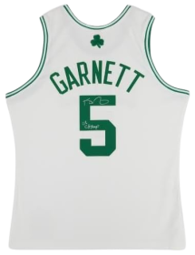 Kevin Garnett Boston Celtics Signed Jersey