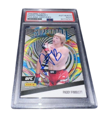 Paddy Pimblett Signed 2022 Panini Instant Supernova Card