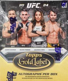 2024 Topps Gold Label UFC Box