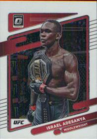 Israel Adesanya 2022 Donruss Optic UFC MMA #6 Card