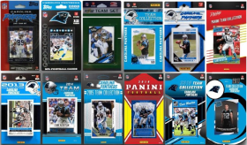 NFL Carolina Panthers Team Card Set