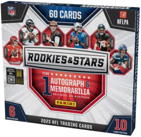 2023 Panini Rookies & Stars Football Trading Cards Mega Box
