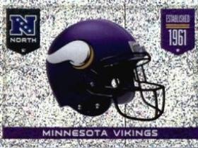 2014 NFL Panini Stickers #327 Minnesota Vikings Minnesota Vikings