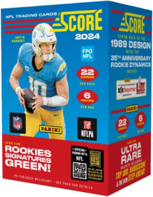 2024 Panini Score Football Trading Cards NFL Blaster Box