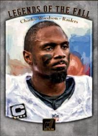 2018 Donruss Legends of the Fall #9 Charles Woodson Oakland Raiders
