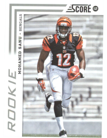 2012 #357 Mohamed Sanu RC Cincinnati Bengals Card