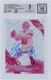 2015 Topps Eli Manning New York Giants Autographed #4#1/1