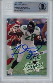 1998 Ultra Fred Taylor #412 Beckett 43920