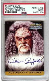 William Campbell Signed Star Trek: DS9 PSA 84382168