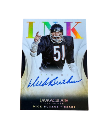 2015 Panini Dick Butkus Autographed Trading Card